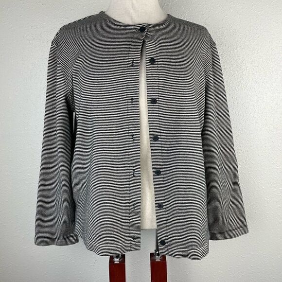 Josephine Chaus Cardigan Sweater Size M EUC - Picture 1 of 6